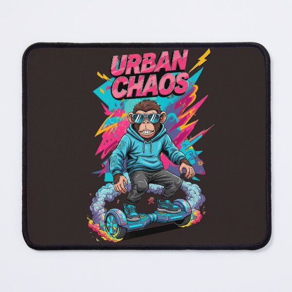 Item preview, Urban Chaos Hoverboard Monkey designed and sold by Thaivi Design.