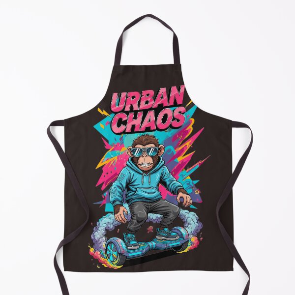 Item preview, Urban Chaos Hoverboard Monkey designed and sold by Thaivi Design.