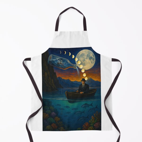 Item preview, Fisherman of the Subconscious designed and sold by GrassoGraphics.