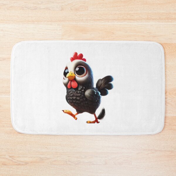 Item preview, Adorable Black Cochin Chicken designed and sold by Sillytoe.