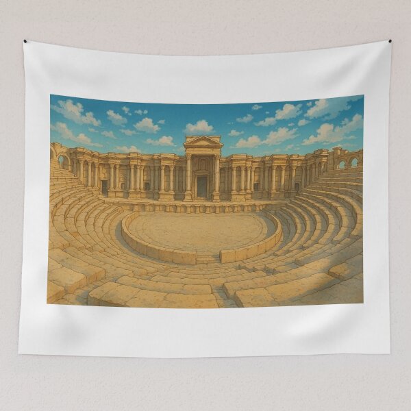 Item preview, Roman Theater in Palmyra  designed and sold by  Bride of the desert.