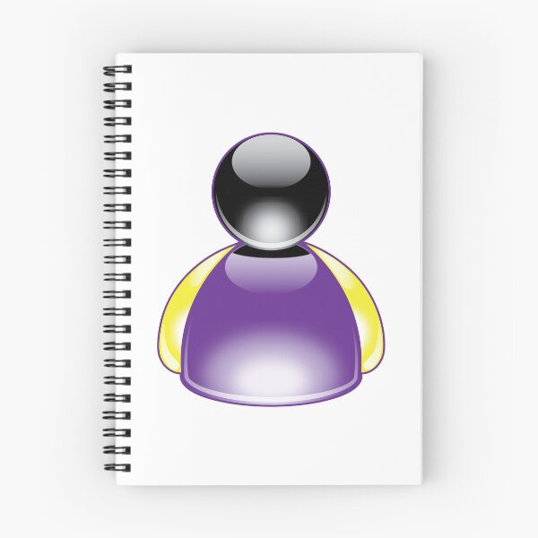 Item preview, Retro Nonbinary Pride Icon | Frutiger Aero Y2K Aesthetic Sticker designed and sold by Nina-Renee.