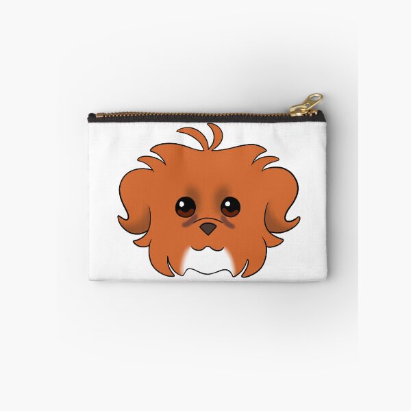 Item preview, Red Short Ear Maltipoo White Chin Tear Stains designed and sold by OliRoseArt.