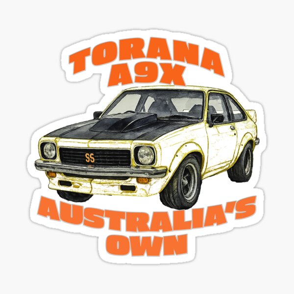 Item preview, Holden Torana A9X Watercolour Australia’s Own designed and sold by Michael van der Hoorn.