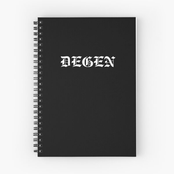 Item preview, DEGEN Old English Text White designed and sold by Ninjakandy.