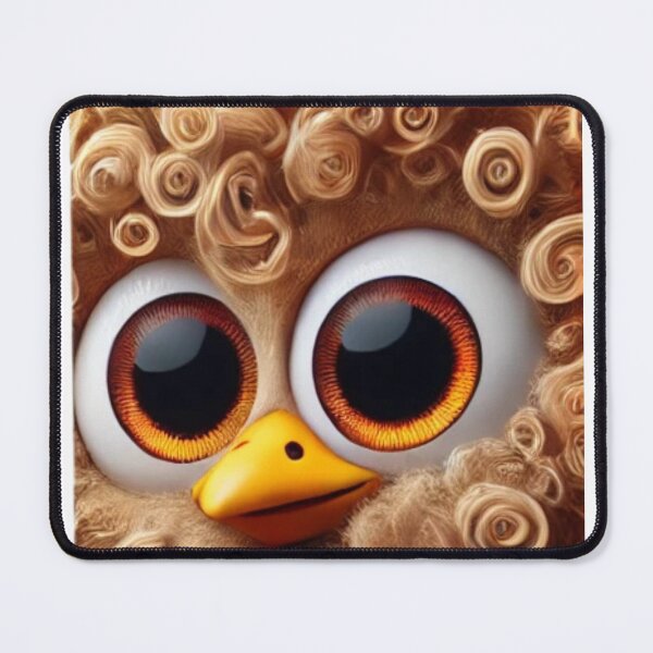 Item preview, Frizzle Chicken Big Eyes Close-Up designed and sold by Sillytoe.