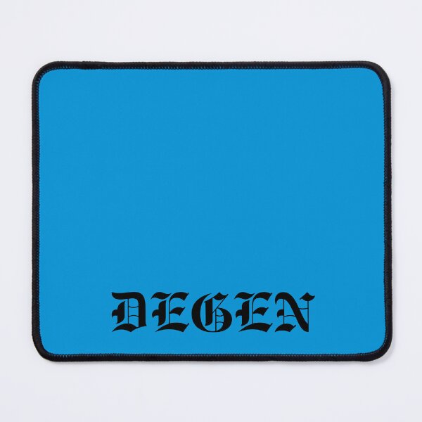 Item preview, DEGEN Old English Text Black designed and sold by Ninjakandy.