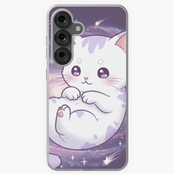 Item preview, Kitten Snuggled in the Galaxy designed and sold by NatsumiCreative.
