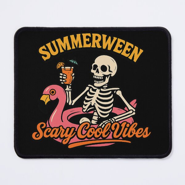 Item preview, Summerween Skeleton: Scary Cool Vibes designed and sold by ElemUnlocked.