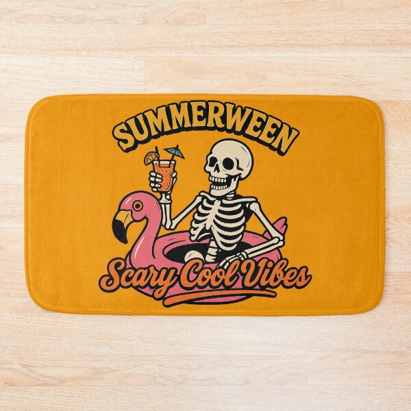 Item preview, Summerween Skeleton: Scary Cool Vibes designed and sold by ElemUnlocked.
