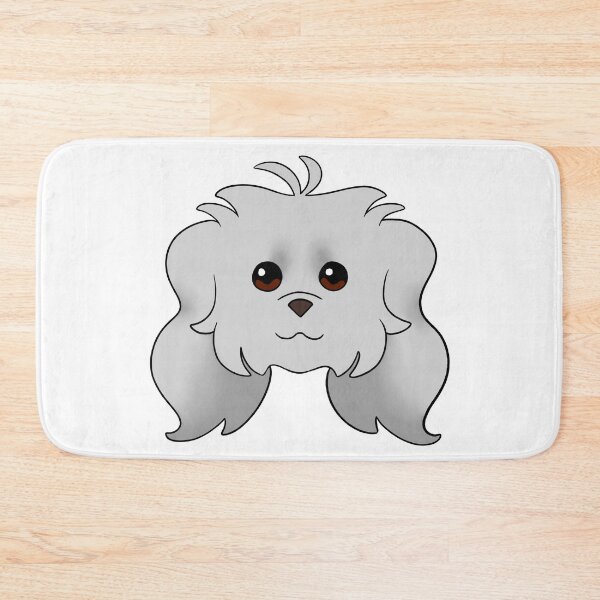 Item preview, Light Grey Maltipoo Long Ear designed and sold by OliRoseArt.