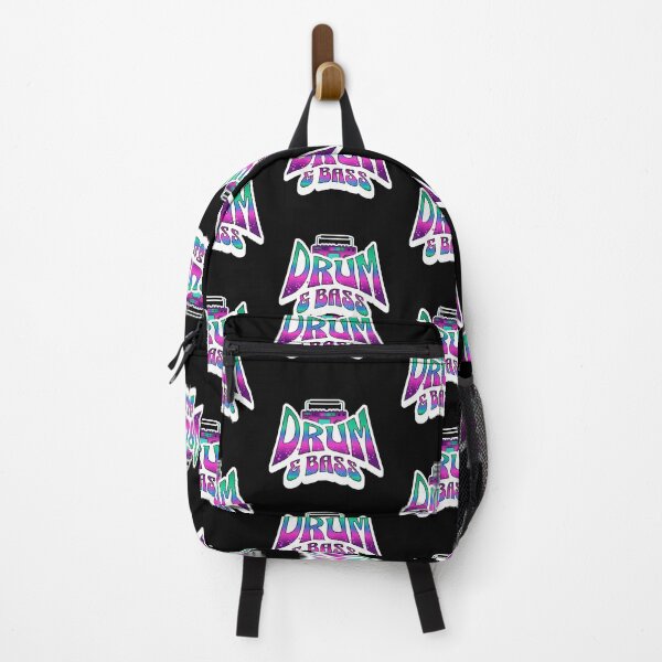 Item preview, DRUM AND BASS - Neon Boombox (White) designed and sold by Discothreadz.