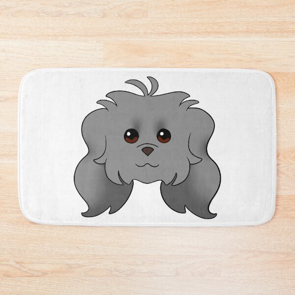 Item preview, Grey Maltipoo Long Ear designed and sold by OliRoseArt.