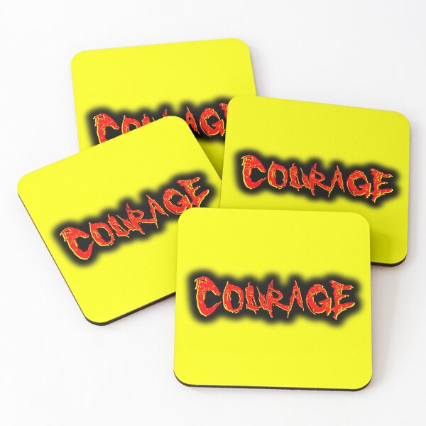 Item preview, Courage designed and sold by cool-cats-only.