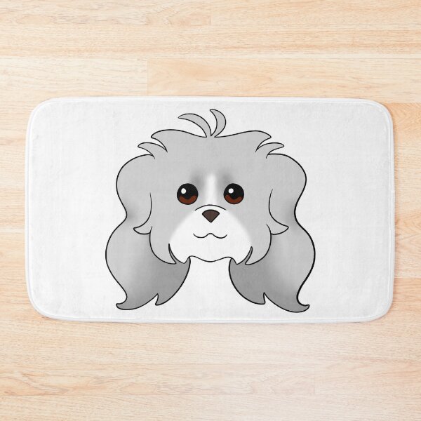 Item preview, Light Grey Long Ear Maltipoo White Snout designed and sold by OliRoseArt.