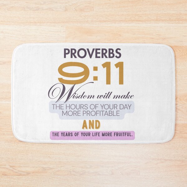 Item preview, Proverbs 9-11 designed and sold by Nathlee-R-Grant.