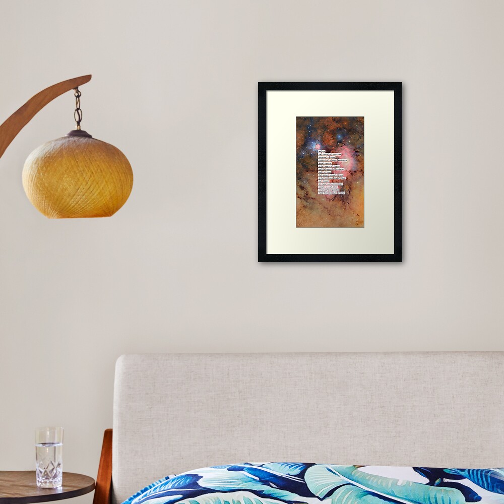 Vista previa del artículo con la obra «Lámina enmarcada», diseñado y vendido por mariapopova.