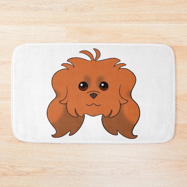 Item preview, Red Long Ear Maltipoo designed and sold by OliRoseArt.