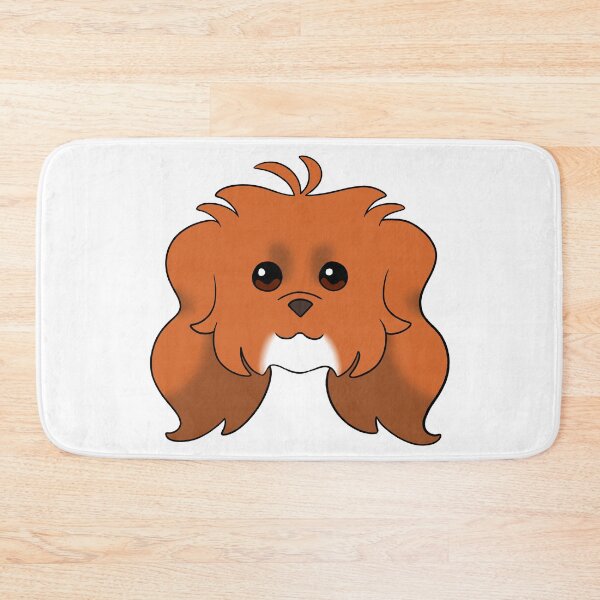 Item preview, Red Long Ear Maltipoo White Chin designed and sold by OliRoseArt.