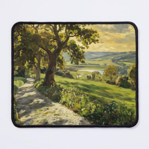 Item preview, Sunlit Vineyard Hills . European Landscape. Art By Carraann  designed and sold by CARRAANN.