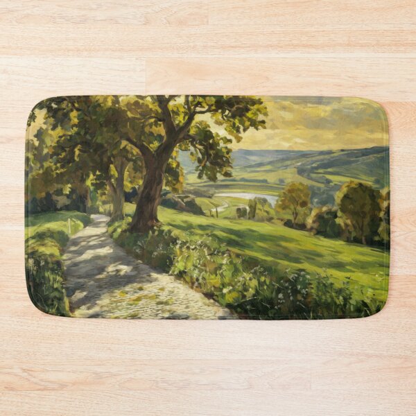 Item preview, Sunlit Vineyard Hills . European Landscape. Art By Carraann  designed and sold by CARRAANN.