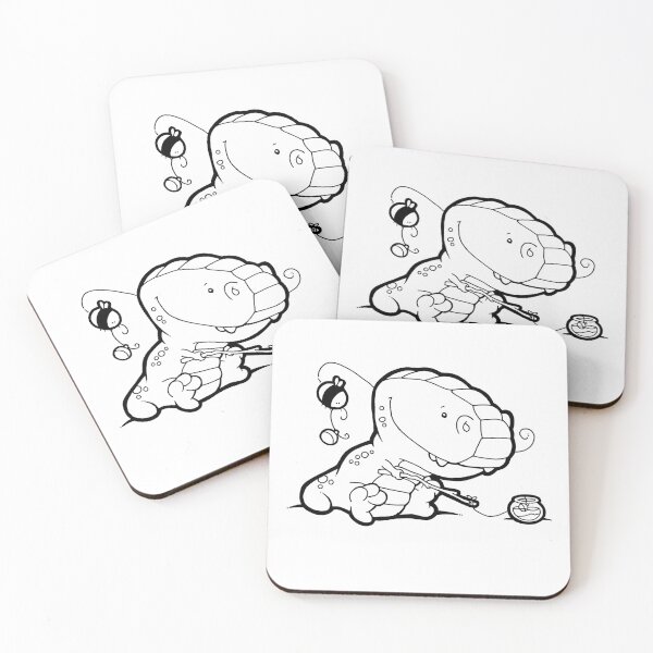 Item preview, Dino Gone Fishin' designed and sold by BMBLB-illos.