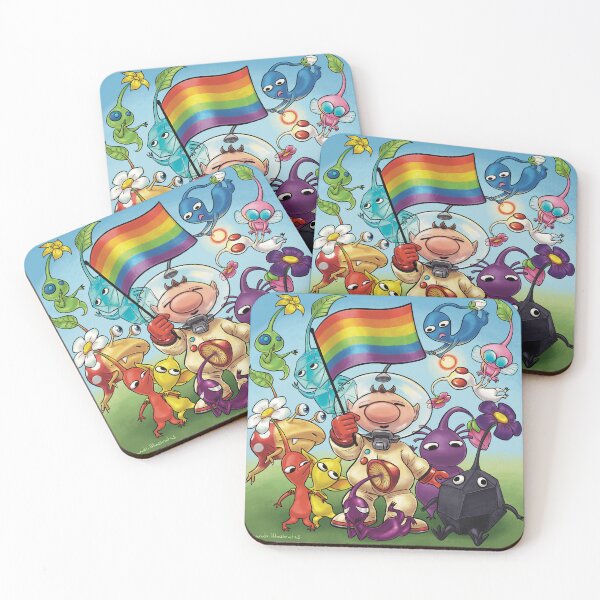 Item preview, Pikmin Pride designed and sold by AndiIllustrates.