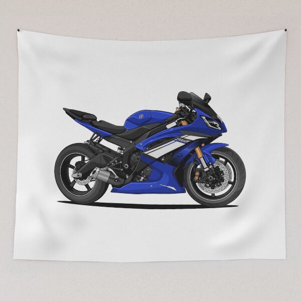 Item preview, YZF-R6 Blue designed and sold by vektoranda.