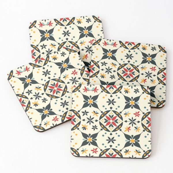 Item preview, Folk Bloom: Pennsylvania Dutch Floral Hex Pattern designed and sold by Verbul.