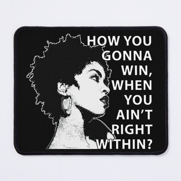 Item preview, Laura Hill Doo Wop That Thing Album Cover Lyrics Quote designed and sold by MichaelBurnLove.
