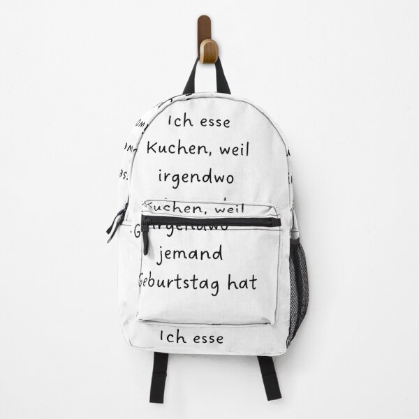 Item preview, Ich esse Kuchen, weil irgendwo jemand Geburtstag hat – Funny German Birthday Cake Design designed and sold by RM-Journey.