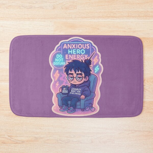 Item preview, Anxious Hero Energy – Literally Didn’t Ask to Be Chosen designed and sold by MAVNALE.