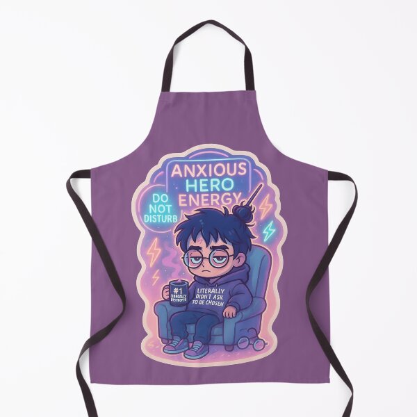 Item preview, Anxious Hero Energy – Literally Didn’t Ask to Be Chosen designed and sold by MAVNALE.