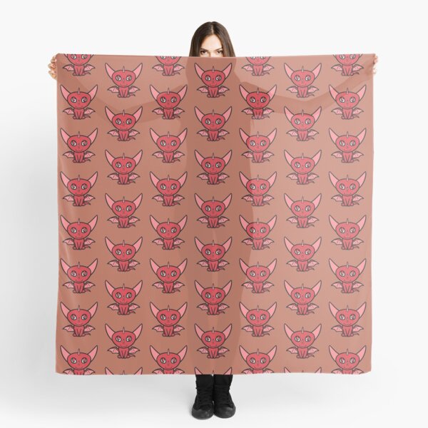 Dragon Chibi (Red) Scarf