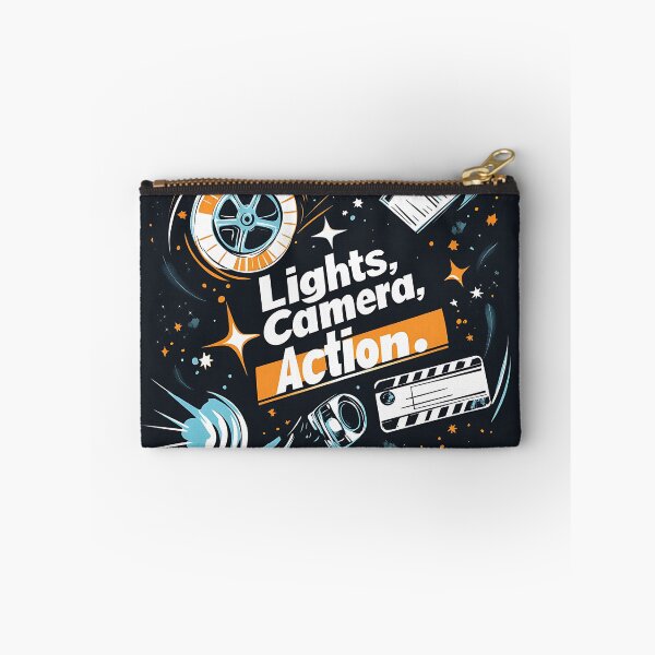 Item preview, Lights, Camera, Action – Retro Film and Video Creator Design designed and sold by Fairy2018.