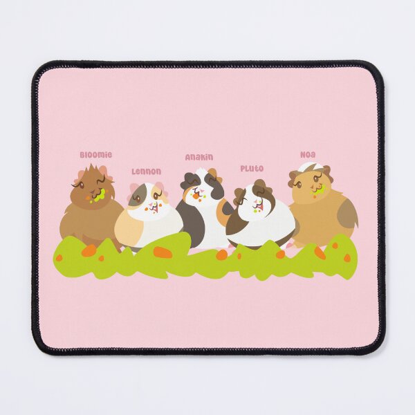 Item preview, Bloomie, Lennon, Anakin, Pluto, and Noa the Piggies  designed and sold by Kyna Arts.