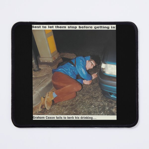 Item preview, Dangerous Driving! Graham Coxon Fails To Kerb His Drinking 1995 Meme designed and sold by Picolo25.