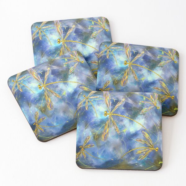 Item preview, Yellow Dragonfly Flit designed and sold by lyndseyart.