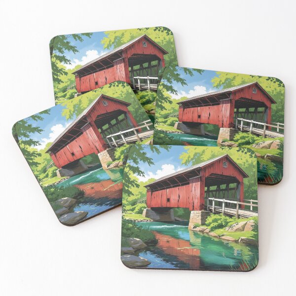 Item preview, Covered Bridge II designed and sold by MerchHaute.