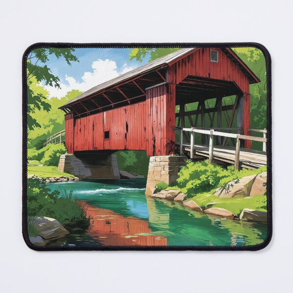 Item preview, Covered Bridge II designed and sold by MerchHaute.