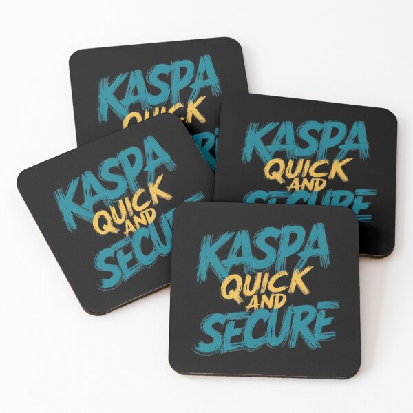 Item preview, Kaspa The Block Never Lies designed and sold by RadDeck.