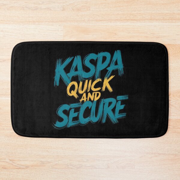 Item preview, Kaspa The Block Never Lies designed and sold by RadDeck.