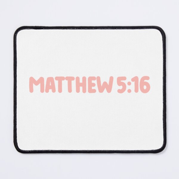 Item preview, Matthew 5:16 light pink designed and sold by LRM_ artz.