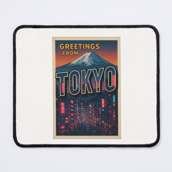 Item preview, Tokyo Evening Lights and Mount Fuji Skyline designed and sold by Places On Earth.