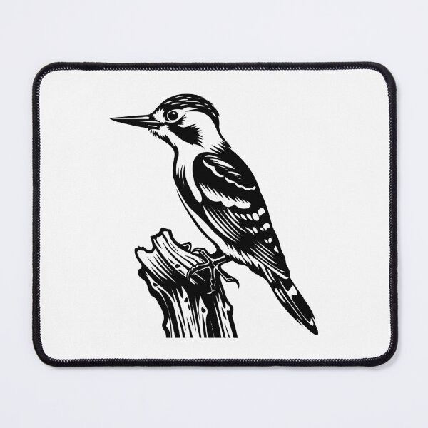 Item preview, Woodpecker Red-bellied Bird Pecking Pileated Tree-dwell designed and sold by inkoutninja.