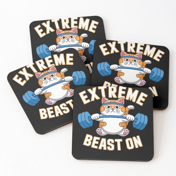 Item preview, Extremely Fat Cute Cat Funny Men Training Gym designed and sold by heeun.
