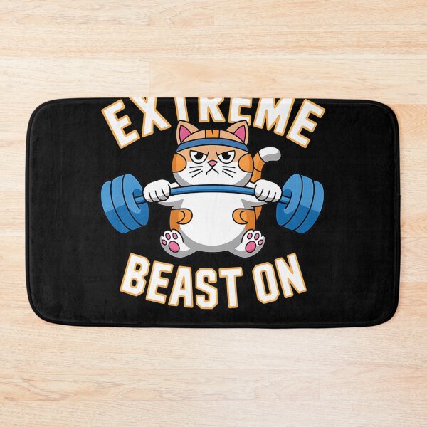 Item preview, Extremely Fat Cute Cat Funny Men Training Gym designed and sold by heeun.