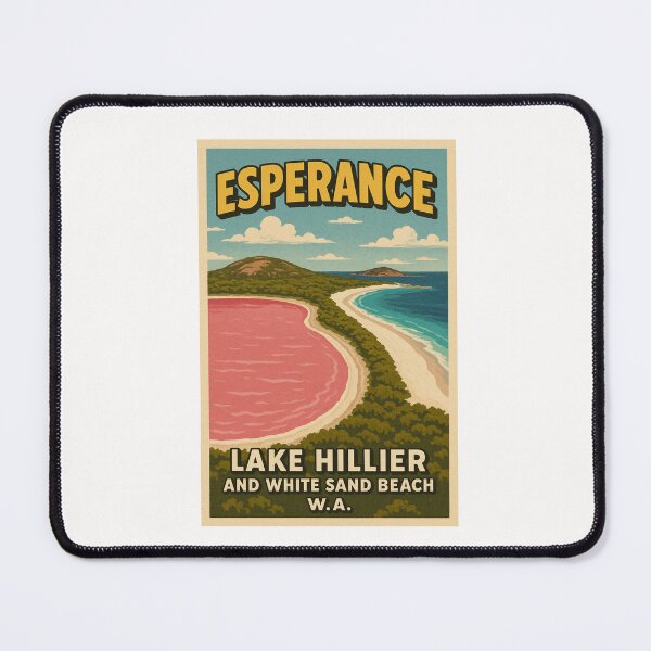 Item preview, Esperance Lake Hillier and White Sand Beach WA designed and sold by Places On Earth.