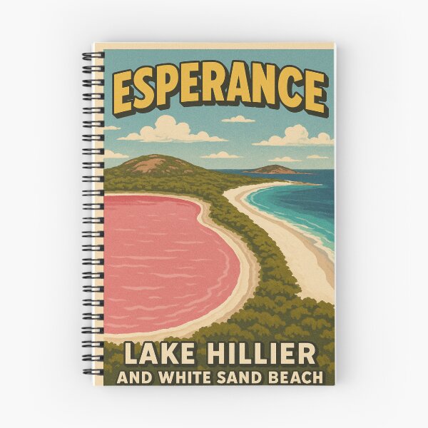 Item preview, Esperance Lake Hillier and White Sand Beach WA designed and sold by Places On Earth.