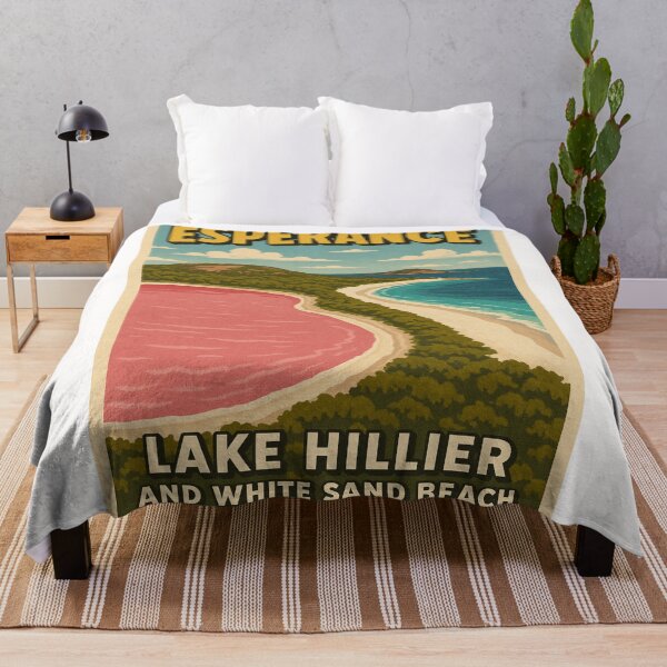 Item preview, Esperance Lake Hillier and White Sand Beach WA designed and sold by Places On Earth.